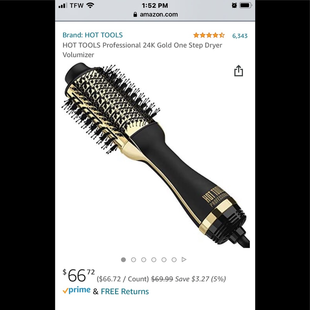 Hot tools one step blowout styler